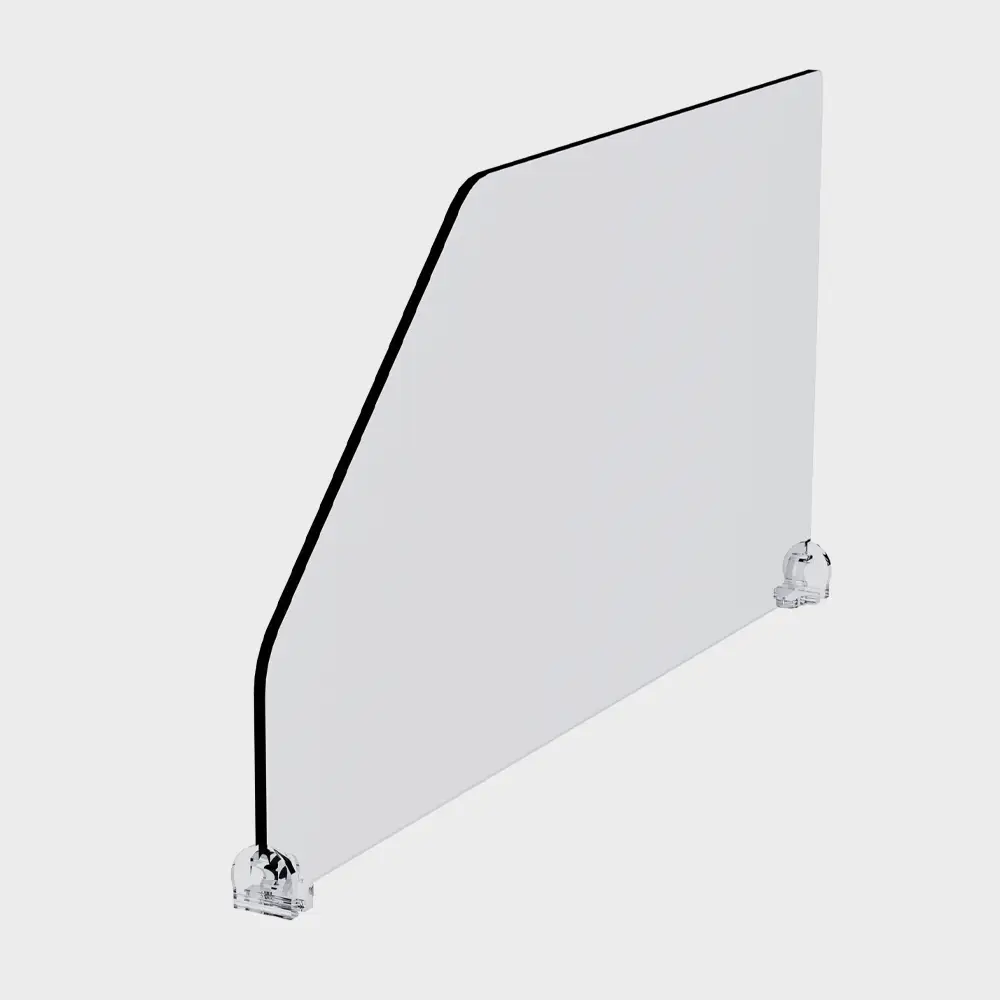 Joalpe Snap on Dividers - Designed to snap onto rails to provide full separation between products
