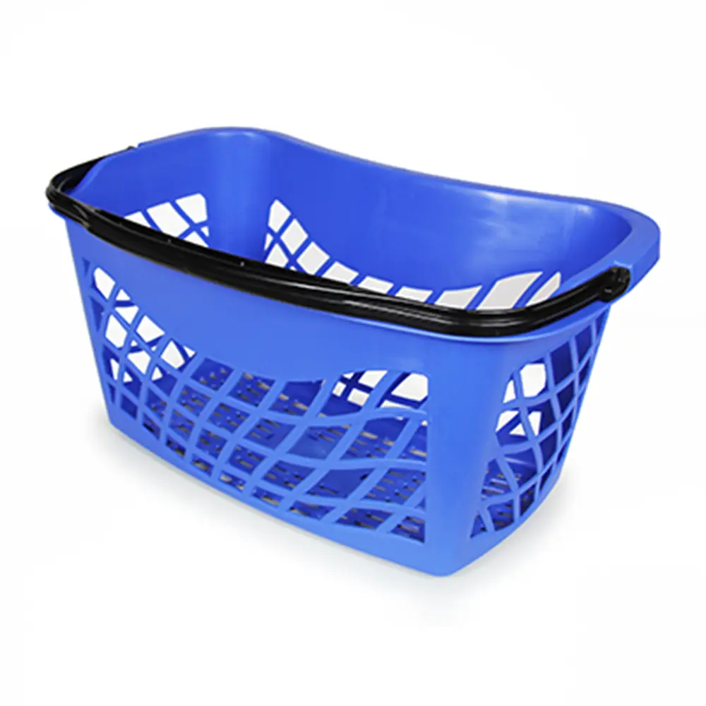 Onlyhangers 5-Piece Black Shopping Basket Set, 9016 Model, Retail Display Or Home Storage