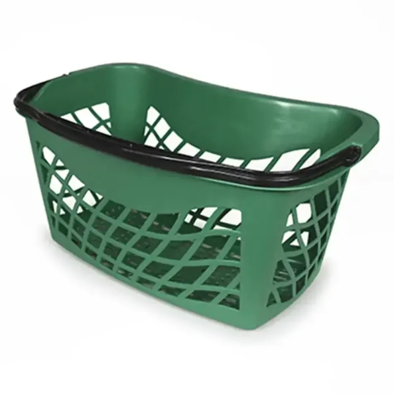 Joalpe's Green Ergo Shopping Basket - 26L Single Handle Plastic Shopping Basket