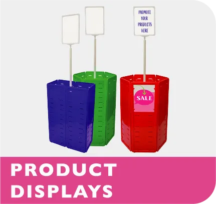 Joalpe product display solution with modern, versatile shelving designed for retail environments.